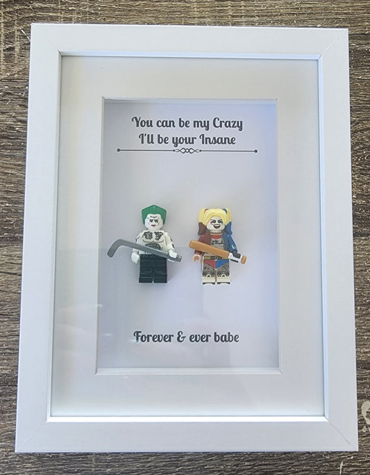 Joker & Harley Quinn Frame | Anniversary Gift