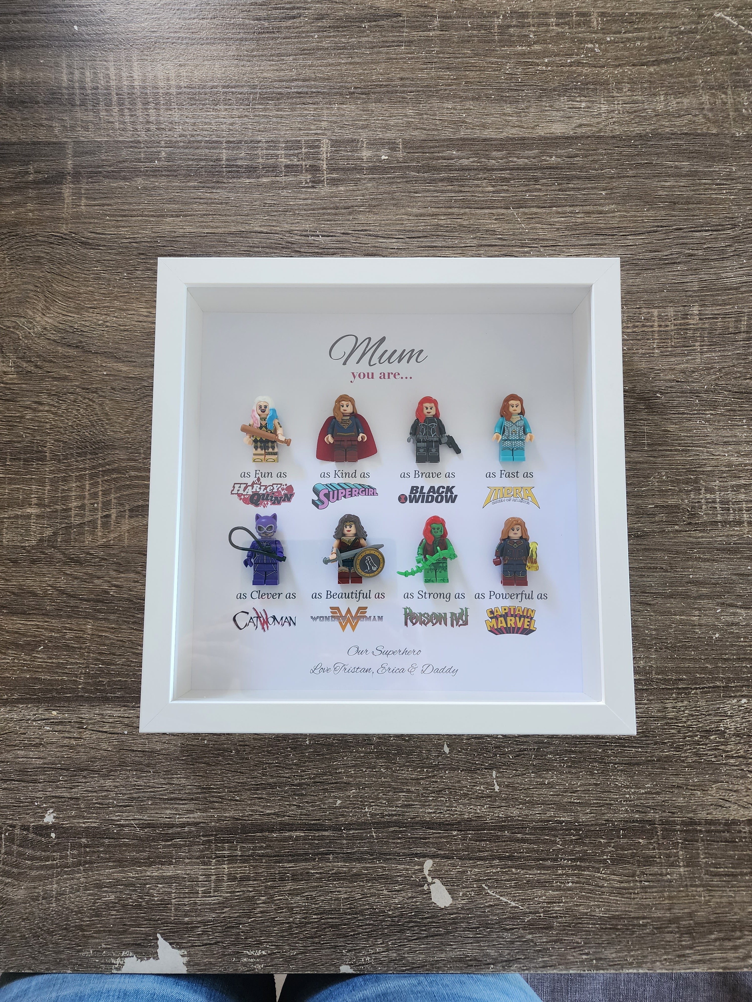 Marvel/DC Female Superhero Frame 8 Characters