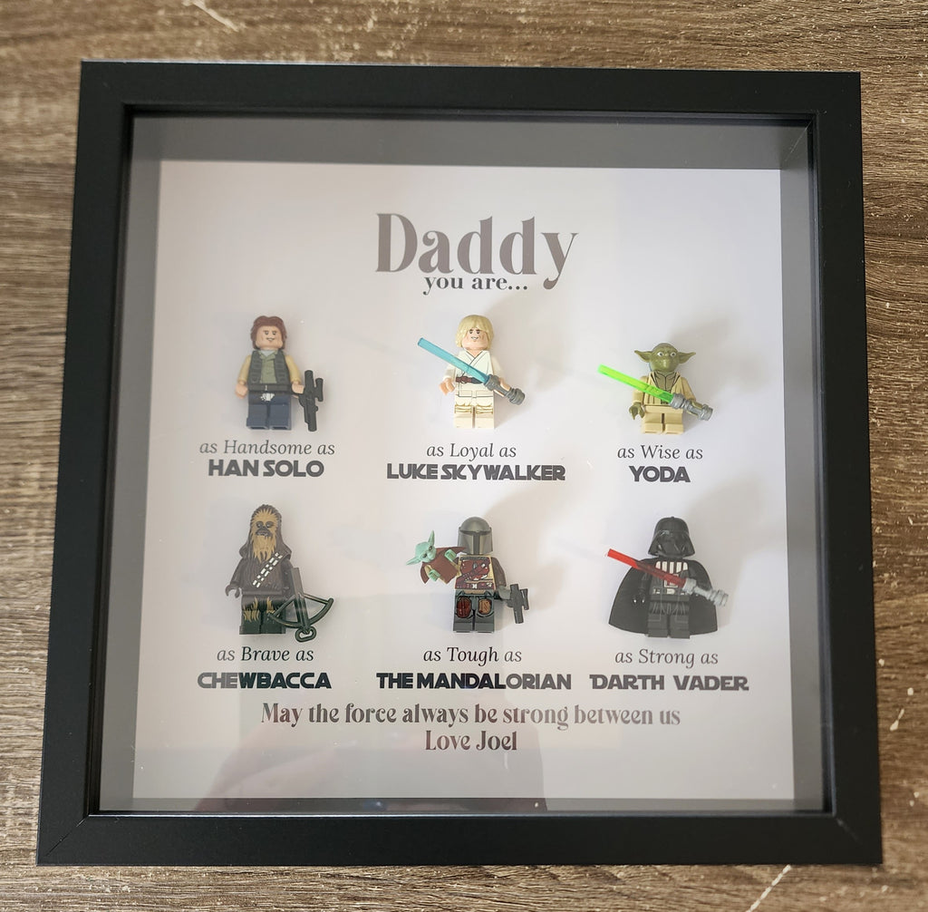 Star Wars Superhero Frame 6 Characters