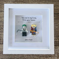 Joker & Harley Quinn Square Frame | Anniversary Gift