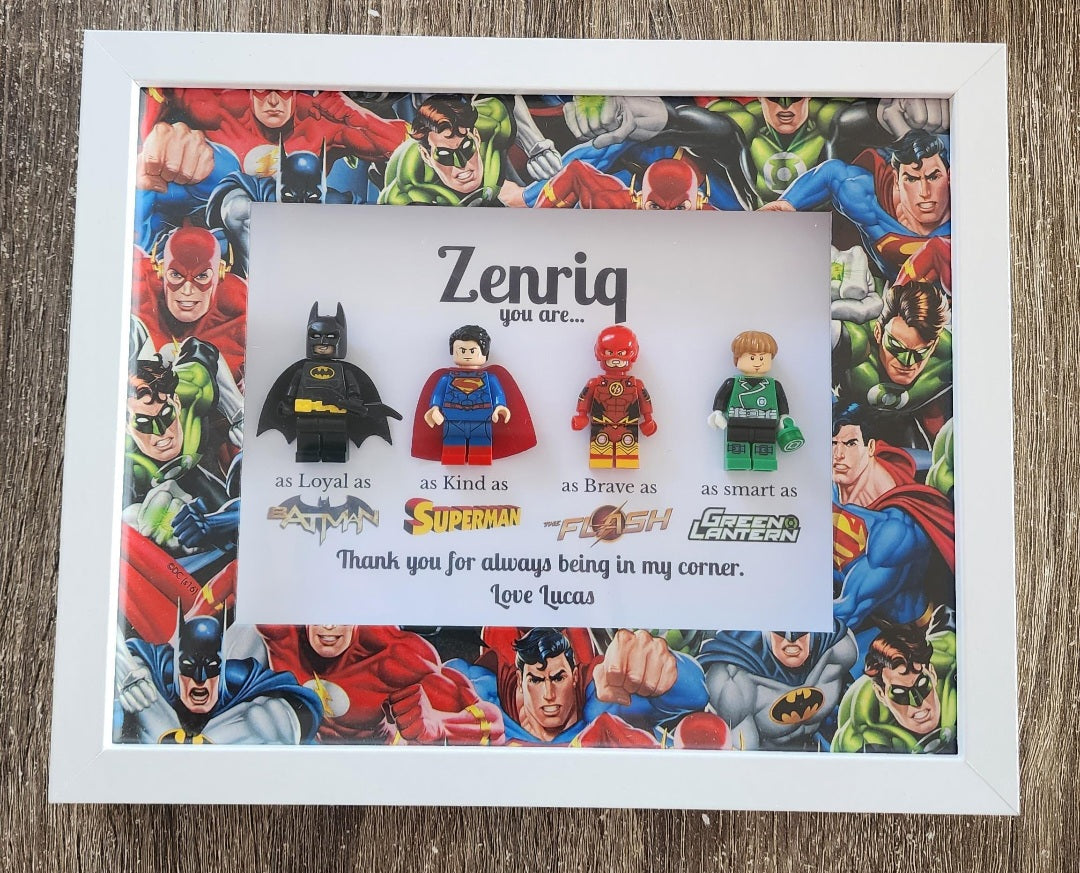 Marvel Border Superhero Frame 4 Characters