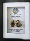 Ironman & Wonderwoman Frame | Anniversary Gift