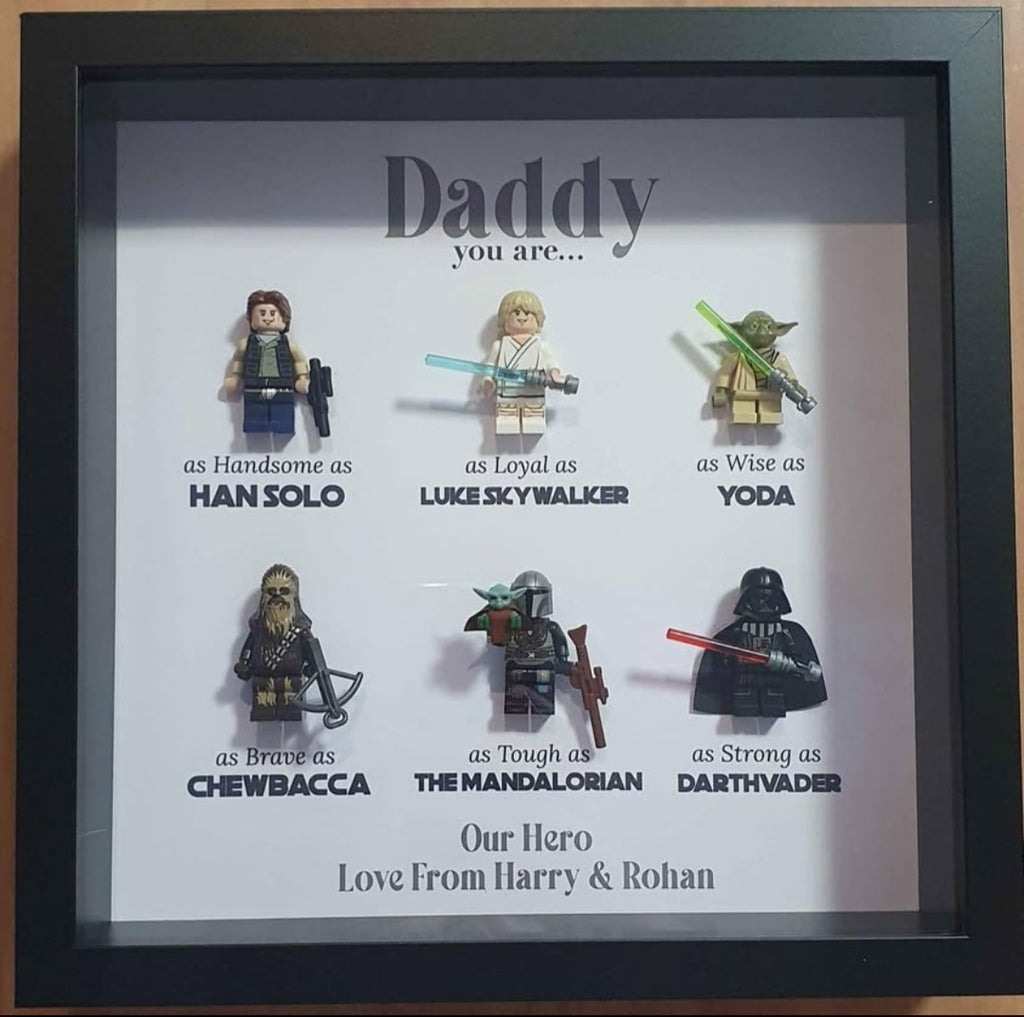 Star Wars Superhero Frame 6 Characters